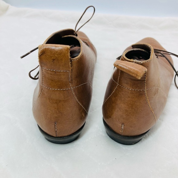Vintage Sabree Lace Up Leather Booties - Picture 8 of 14
